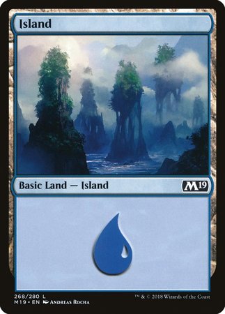 Island (268) [Core Set 2019] | GnG Games