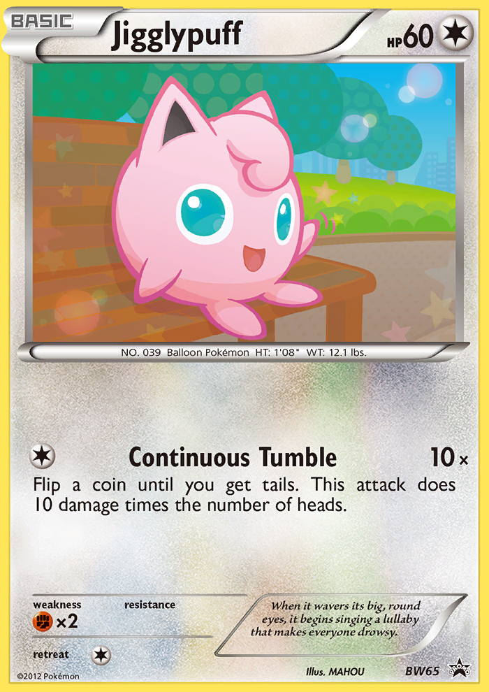 Jigglypuff (BW65) [Black & White: Black Star Promos] | GnG Games