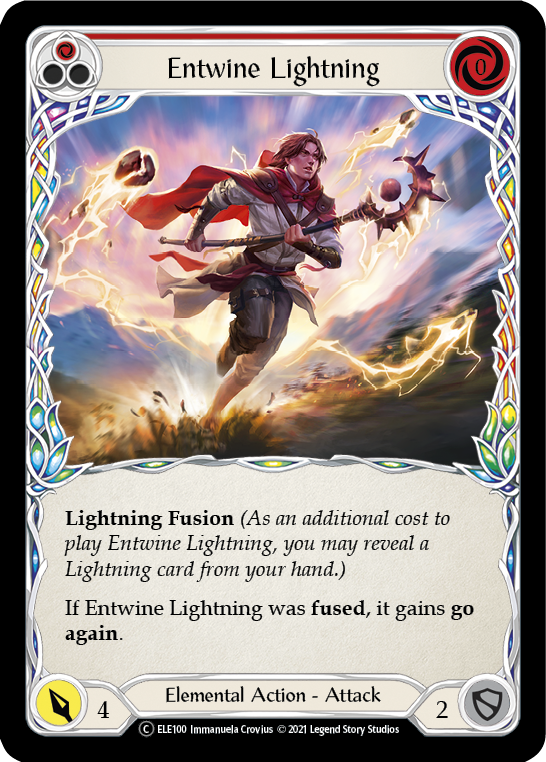 Entwine Lightning (Red) [U-ELE100] Unlimited Normal | GnG Games