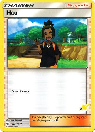 Hau (120/149) (Pikachu Stamp #13) [Battle Academy 2020] | GnG Games