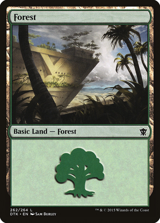 Forest (262) [Dragons of Tarkir] | GnG Games