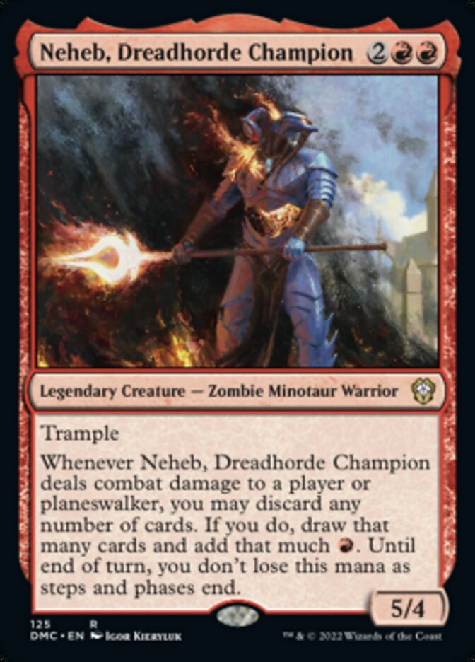 Neheb, Dreadhorde Champion [Dominaria United Commander] | GnG Games