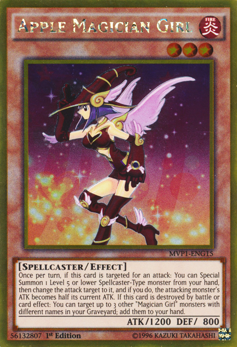 Apple Magician Girl [MVP1-ENG15] Gold Rare | GnG Games