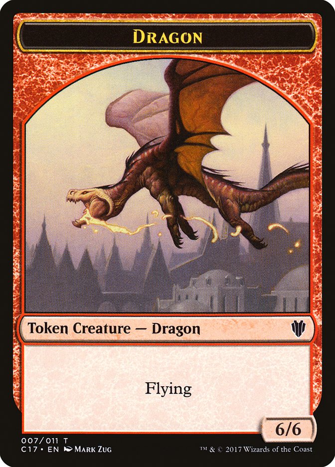 Dragon Token (007/011) [Commander 2017 Tokens] | GnG Games