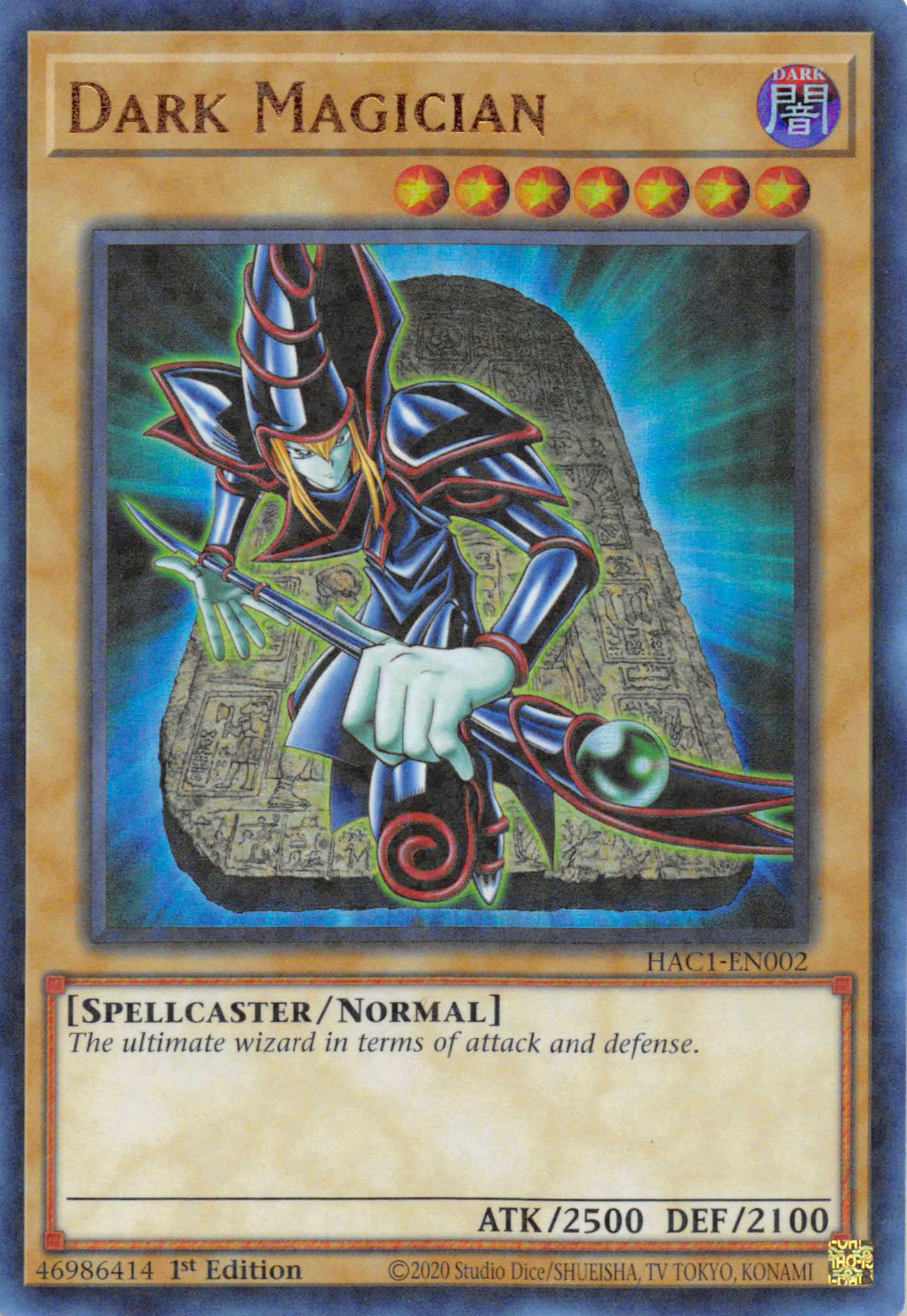 Dark Magician (Duel Terminal) [HAC1-EN002] Parallel Rare | GnG Games