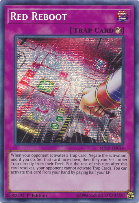 Red Reboot [MP19-EN046] Prismatic Secret Rare | GnG Games