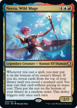 Neera, Wild Mage [Commander Legends: Battle for Baldur's Gate] | GnG Games