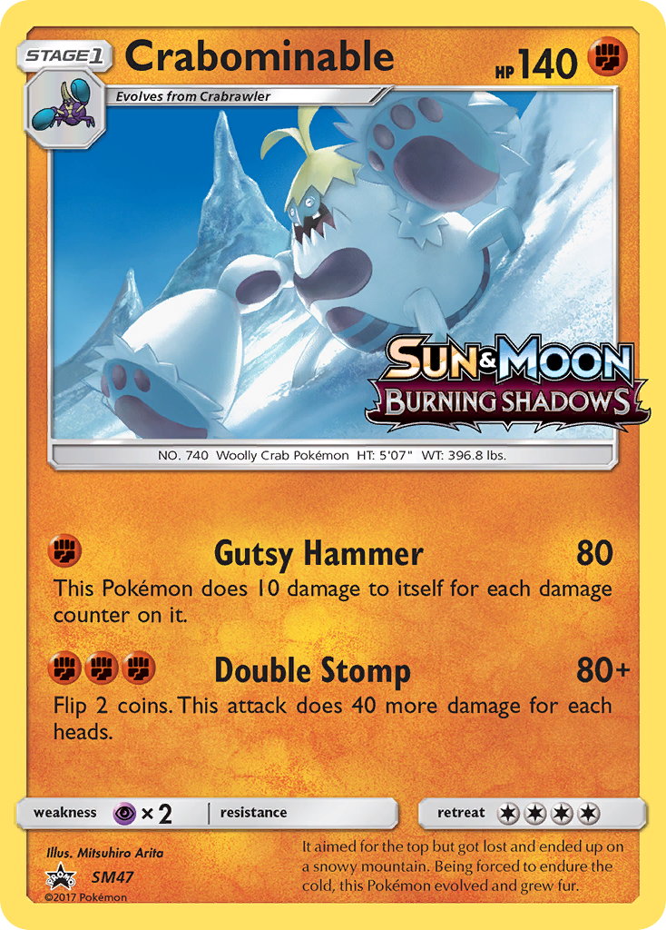 Crabominable (SM47) [Sun & Moon: Black Star Promos] | GnG Games