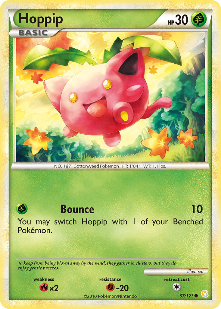 Hoppip (67/123) [HeartGold & SoulSilver: Base Set] | GnG Games