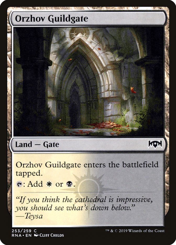 Orzhov Guildgate (253/259) [Ravnica Allegiance] | GnG Games