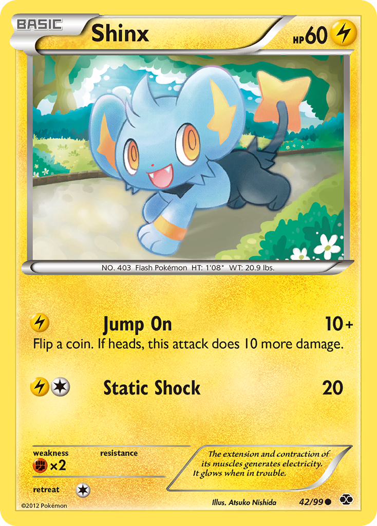 Shinx (42/99) [Black & White: Next Destinies] | GnG Games