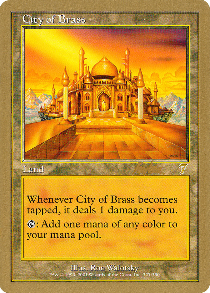 City of Brass (Brian Kibler) [World Championship Decks 2002] | GnG Games