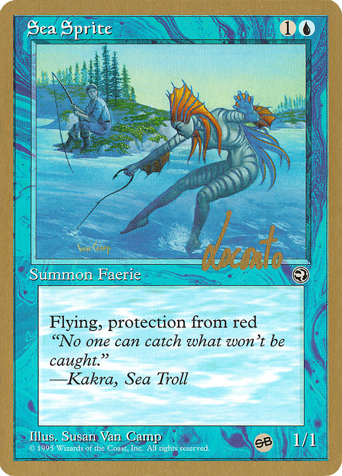 Sea Sprite (Michael Loconto) (SB) [Pro Tour Collector Set] | GnG Games