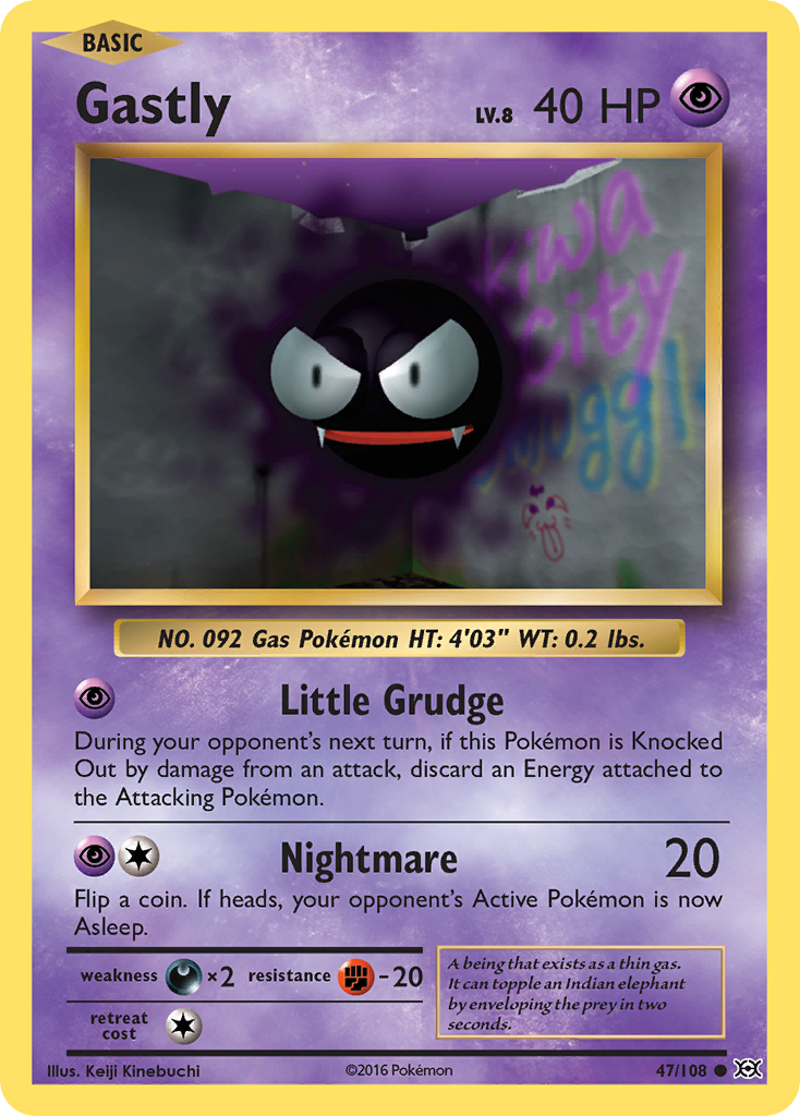 Gastly (47/108) [XY: Evolutions] | GnG Games