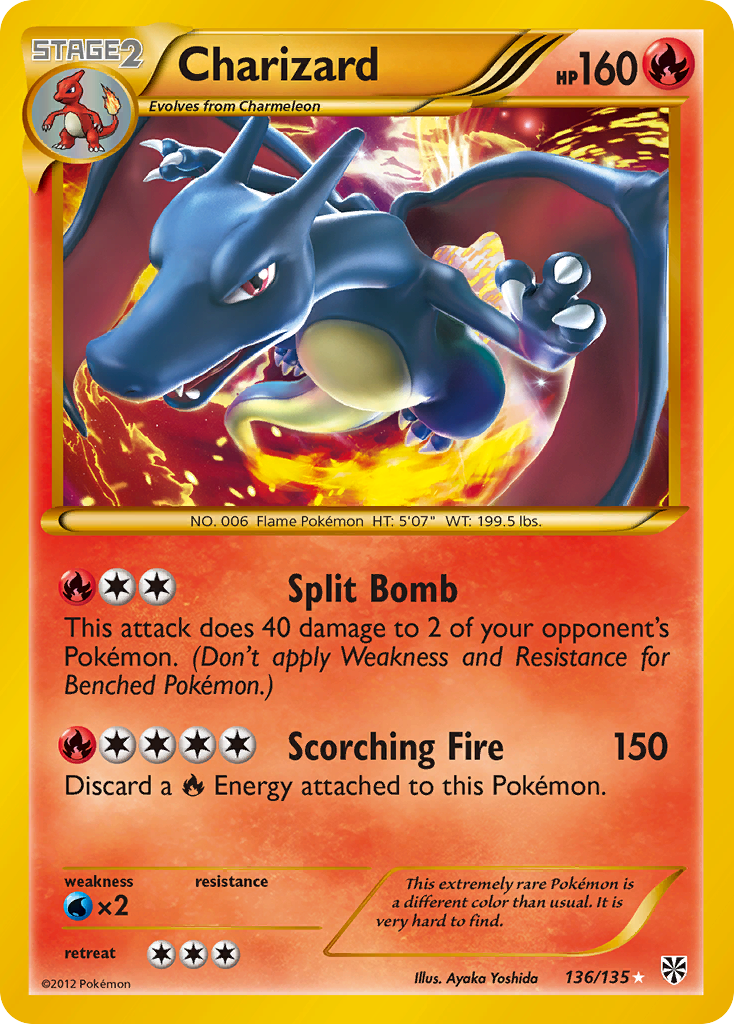 Charizard (136/135) [Black & White: Plasma Storm] | GnG Games