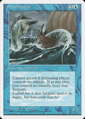 Sea Serpent [Fourth Edition] | GnG Games