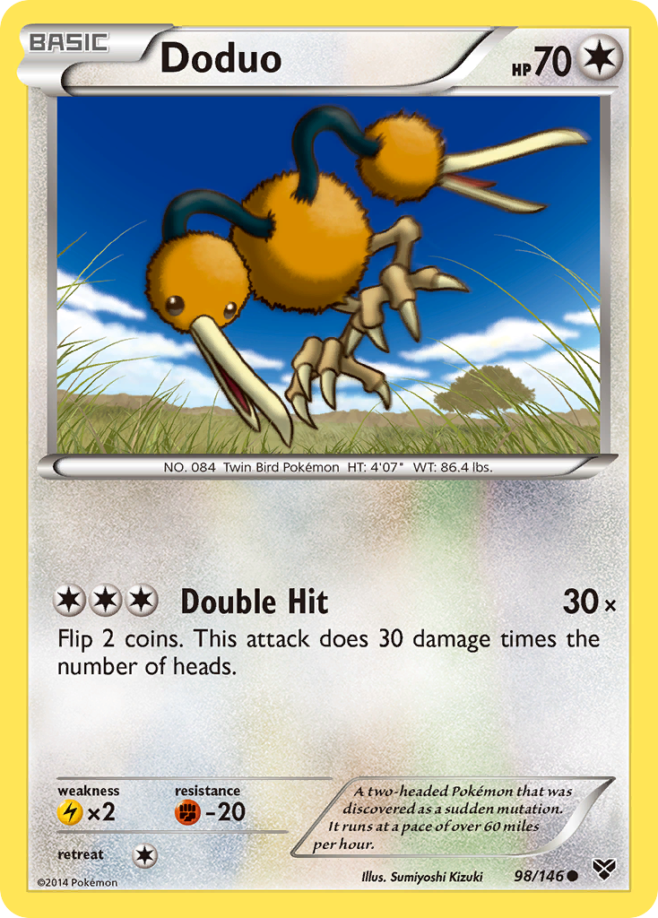 Doduo (98/146) [XY: Base Set] | GnG Games