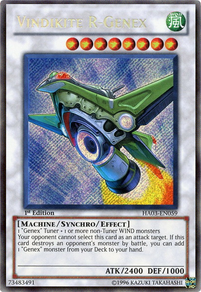 Vindikite R-Genex [HA03-EN059] Secret Rare | GnG Games