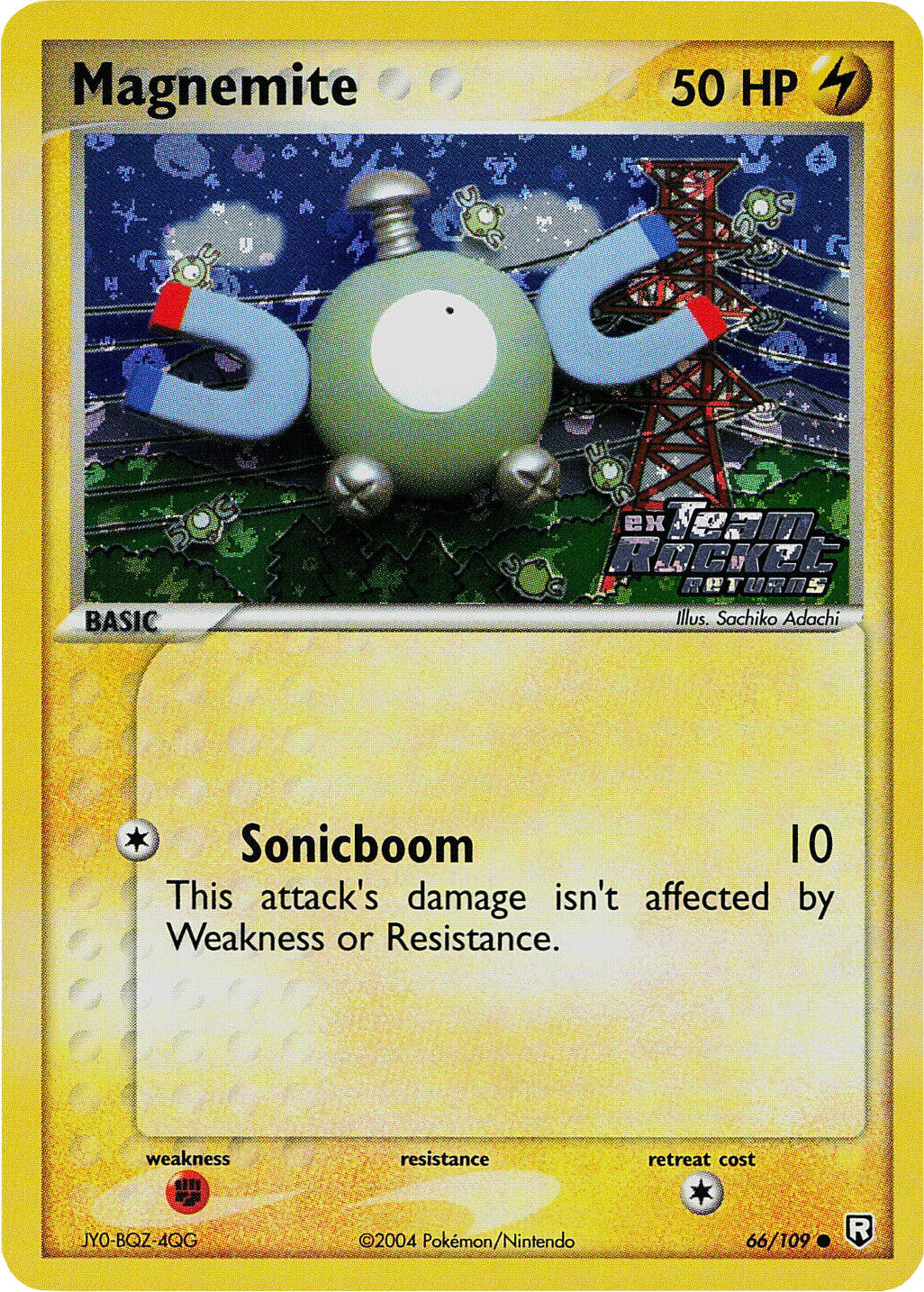 Magnemite (66/109) (Stamped) [EX: Team Rocket Returns] | GnG Games