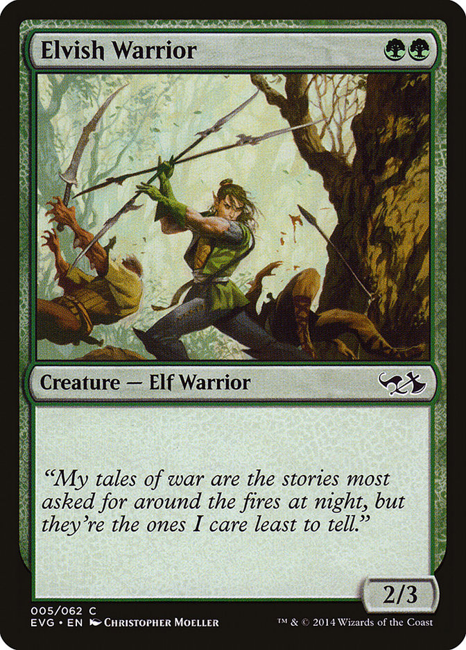 Elvish Warrior (Elves vs. Goblins) [Duel Decks Anthology] | GnG Games