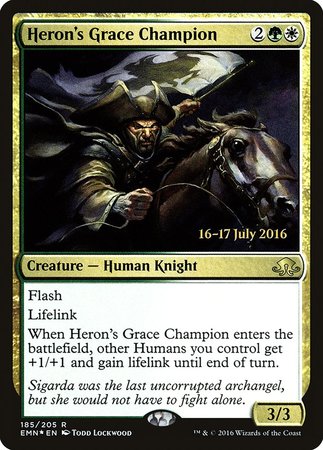 Heron's Grace Champion [Eldritch Moon Promos] | GnG Games