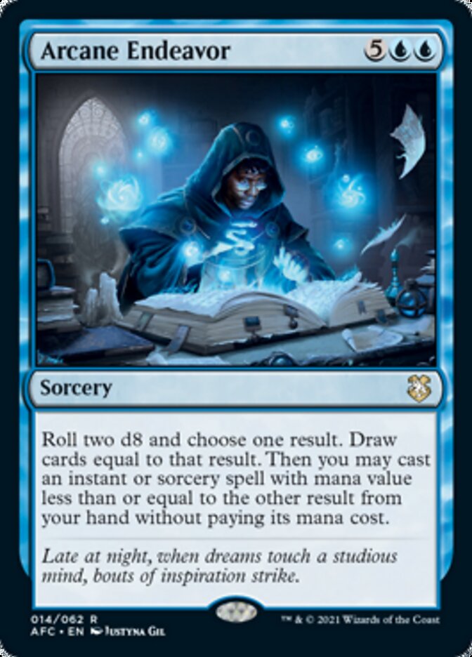 Arcane Endeavor [Dungeons & Dragons: Adventures in the Forgotten Realms Commander] | GnG Games