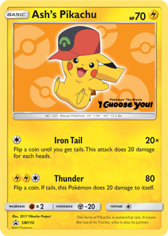 Ash's Pikachu (SM110) [Sun & Moon: Black Star Promos] | GnG Games