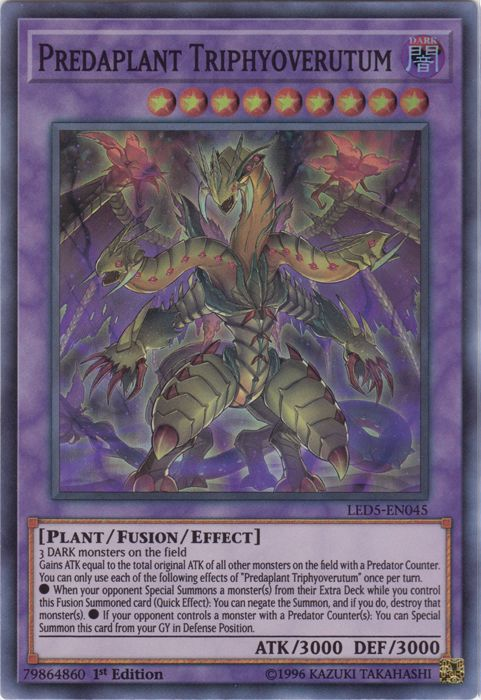 Predaplant Triphyoverutum [LED5-EN045] Super Rare | GnG Games