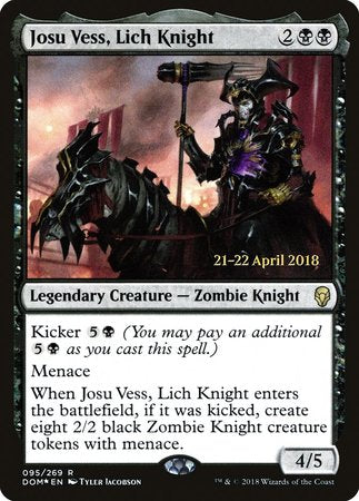 Josu Vess, Lich Knight [Dominaria Promos] | GnG Games