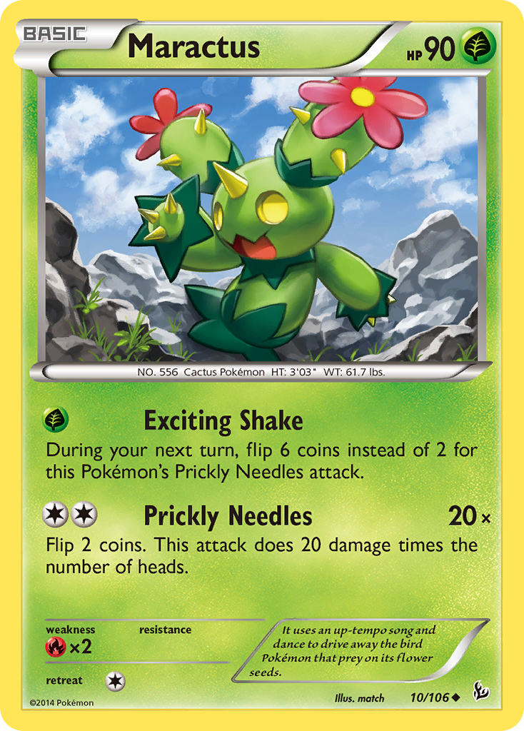 Maractus (10/106) [XY: Flashfire] | GnG Games