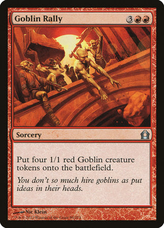 Goblin Rally [Return to Ravnica] | GnG Games