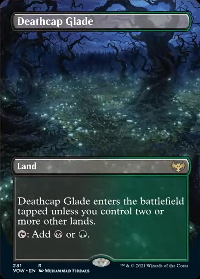 Deathcap Glade (Borderless) [Innistrad: Crimson Vow] | GnG Games