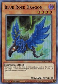 Blue Rose Dragon (Purple) [LDS2-EN104] Ultra Rare | GnG Games