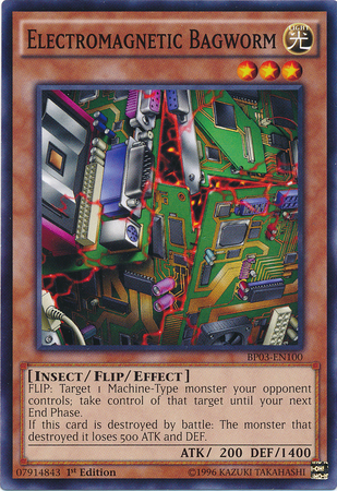 Electromagnetic Bagworm [BP03-EN100] Common | GnG Games