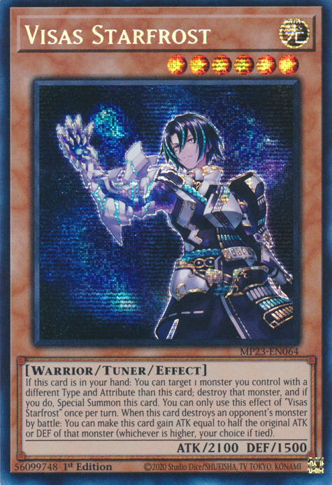 Visas Starfrost [MP23-EN064] Prismatic Secret Rare | GnG Games