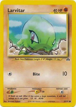 Larvitar (57/75) [Neo Discovery Unlimited] | GnG Games