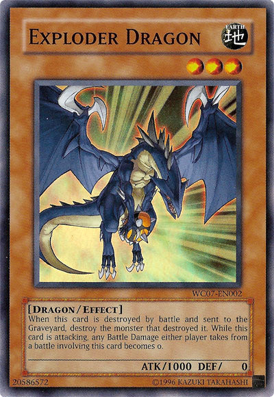 Exploder Dragon [WC07-EN002] Super Rare | GnG Games