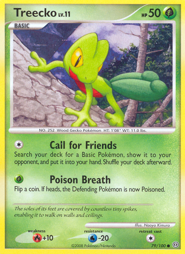 Treecko (79/100) [Diamond & Pearl: Stormfront] | GnG Games