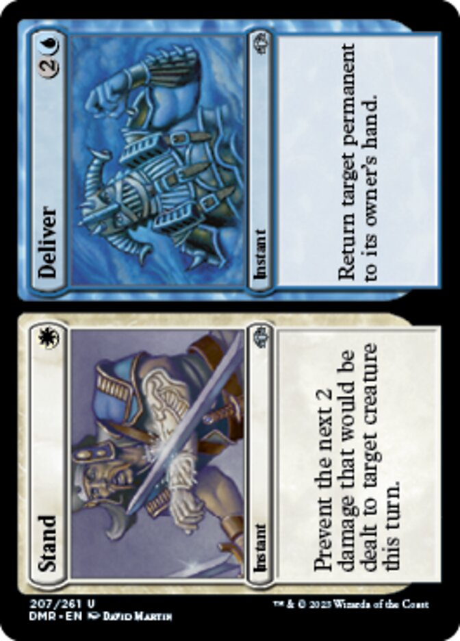 Stand // Deliver [Dominaria Remastered] | GnG Games