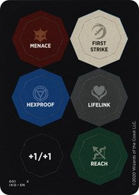 Punch Card Token (001 // 002) - Thick Stock [Ikoria: Lair of Behemoths Tokens] | GnG Games