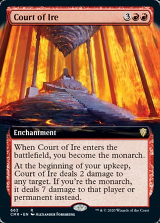 Court of Ire (Extended Art) [Commander Legends] | GnG Games