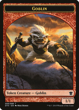 Goblin Token [Dragons of Tarkir Tokens] | GnG Games