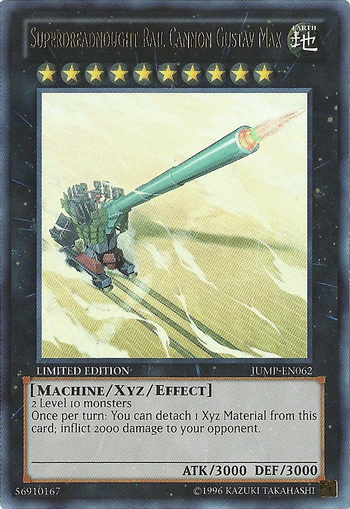 Superdreadnought Rail Cannon Gustav Max [JUMP-EN062] Ultra Rare | GnG Games