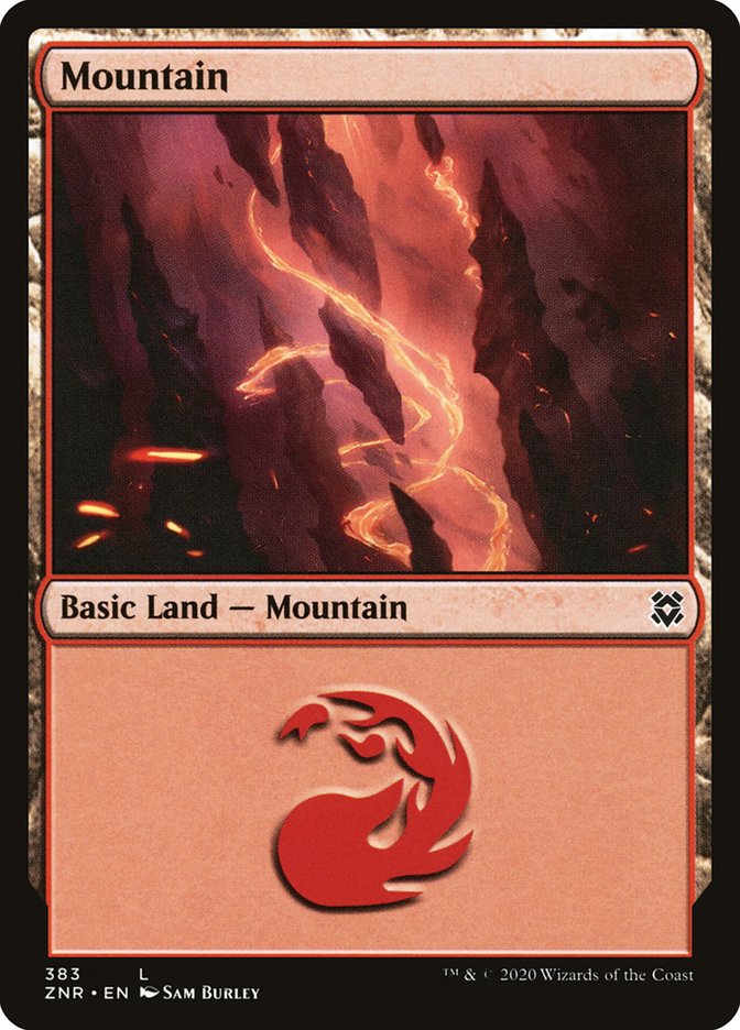 Mountain (383) [Zendikar Rising] | GnG Games