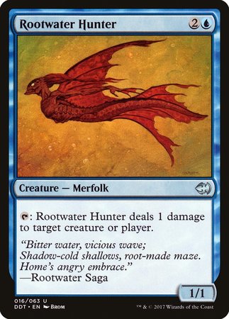 Rootwater Hunter [Duel Decks: Merfolk vs. Goblins] | GnG Games