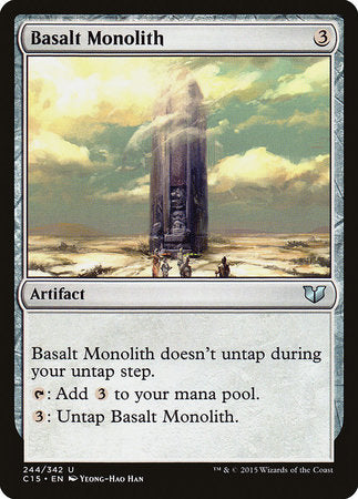 Basalt Monolith [Commander 2015] | GnG Games