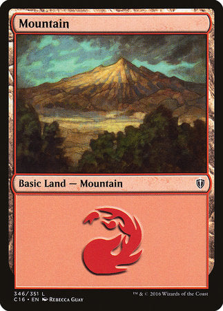 Mountain (346) [Commander 2016] | GnG Games