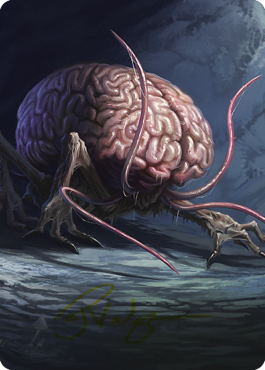 Intellect Devourer Art Card (Gold-Stamped Signature) [Commander Legends: Battle for Baldur's Gate Art Series] | GnG Games