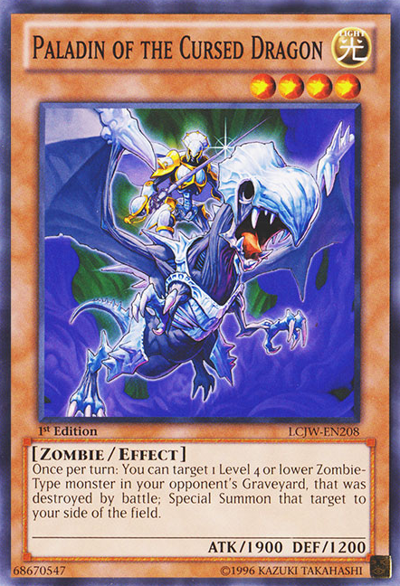 Paladin of the Cursed Dragon [LCJW-EN208] Common | GnG Games