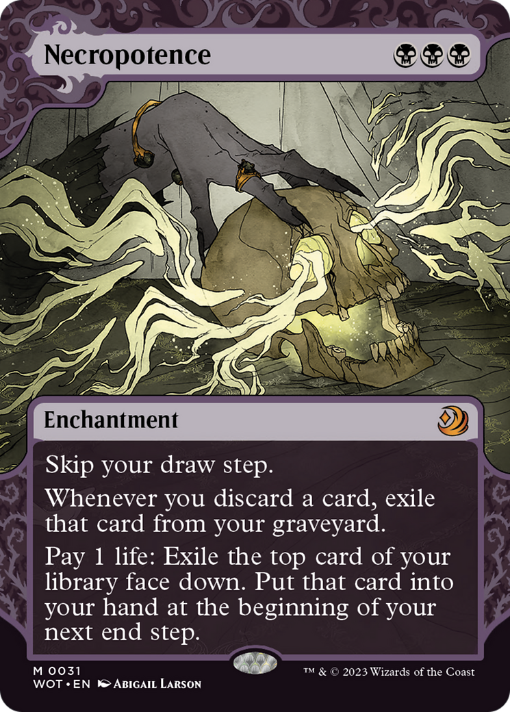 Necropotence [Wilds of Eldraine: Enchanting Tales] | GnG Games